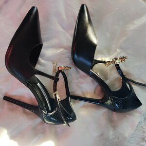 Jorge Bischoff Black Heels Size 37